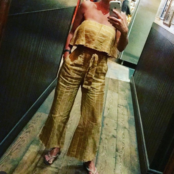 Faithfull The Brand Solana linen pants & top set - Picture 2 of 5